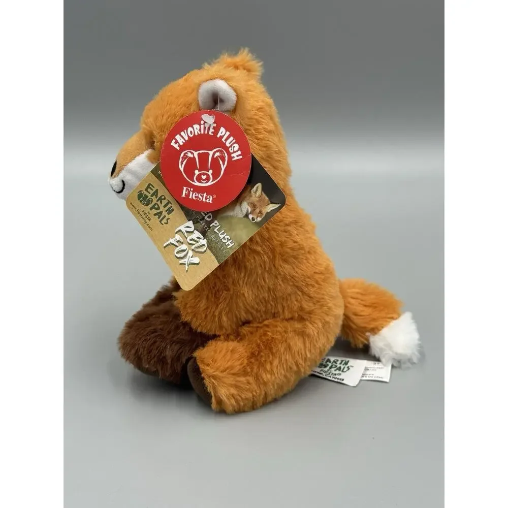 Earth Pals by Fiesta Plush Red Fox 7‎ Inch Stuffed Animal